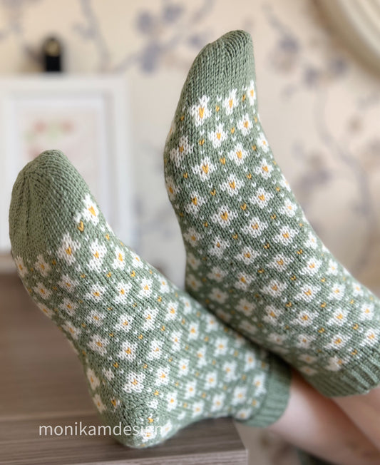 Blomstersokken (str 37-42)