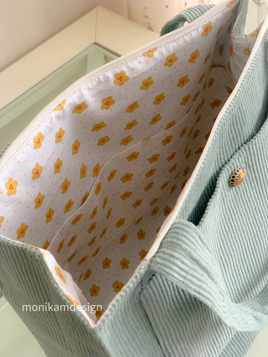 👜 MonikaMdesignveske nr. 2 – en praktisk veske du syr selv