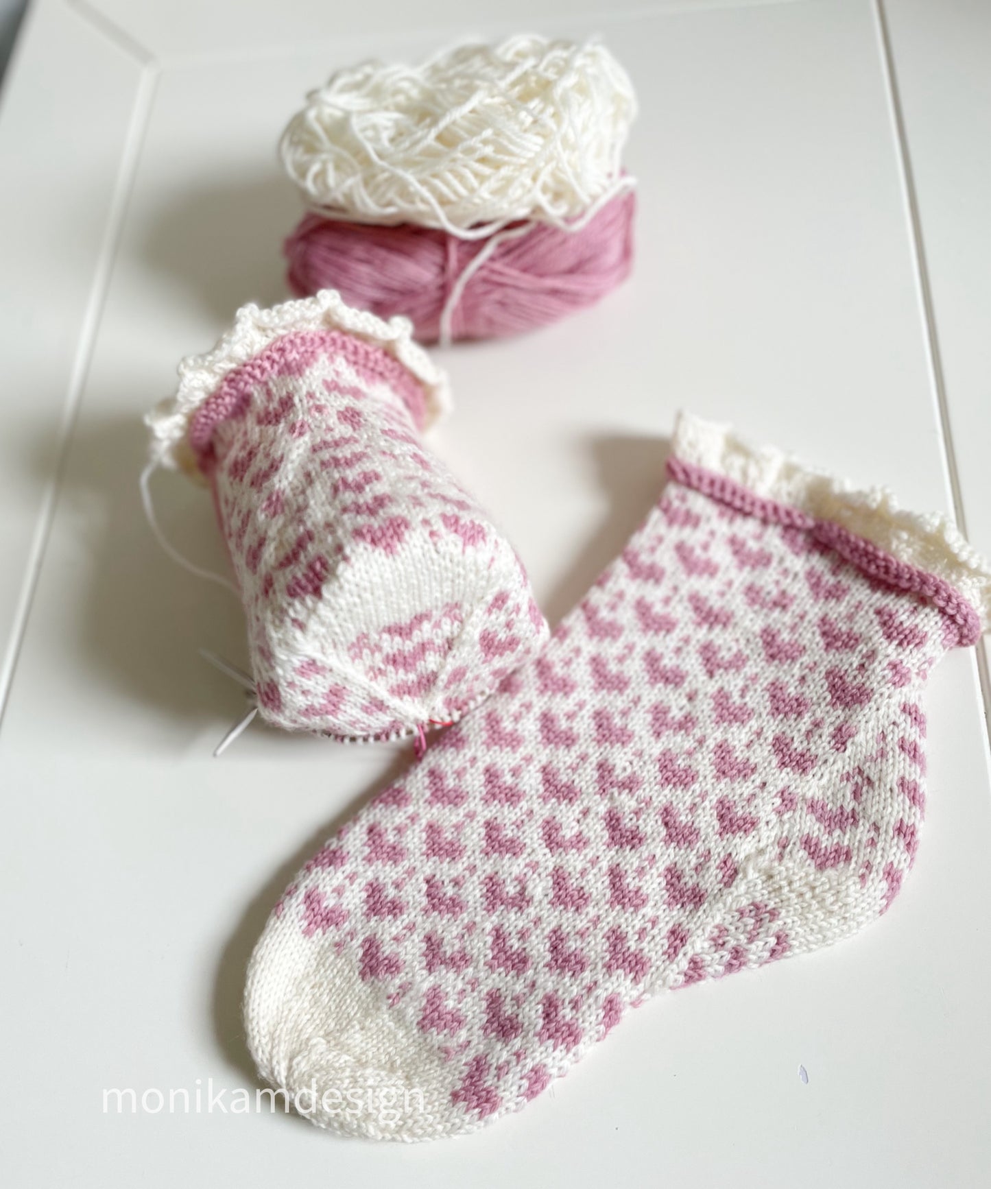 🧦 Heart Socks – Knit a Pair with Love size 37 - 42