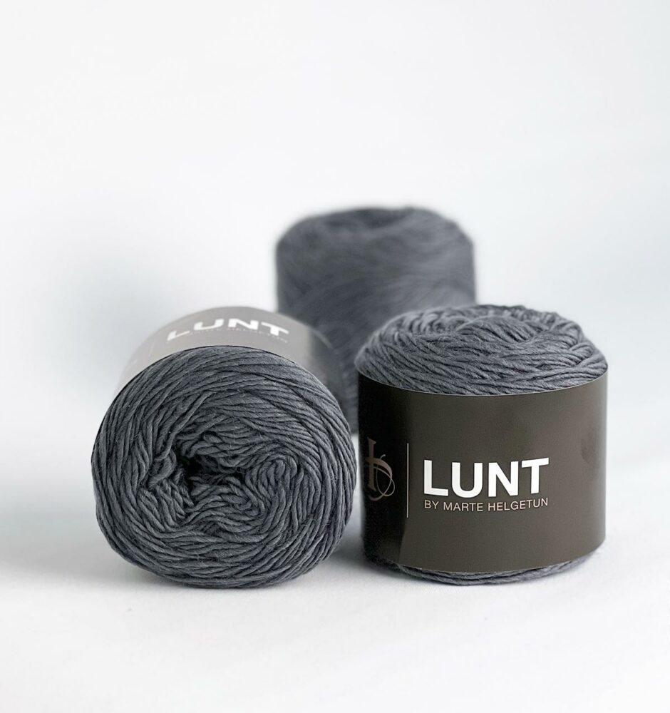 Skifer lunt garn farge 06
