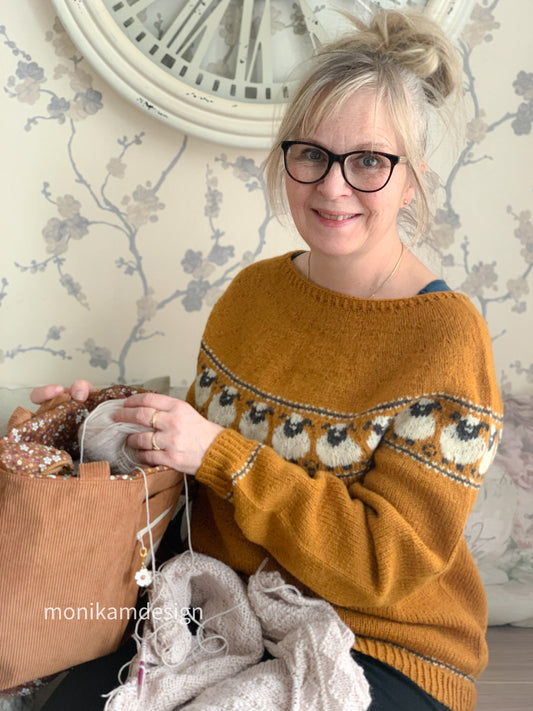 🌟 Happysaugenseren (S–XXL) – ullgenseren som får deg til å smile