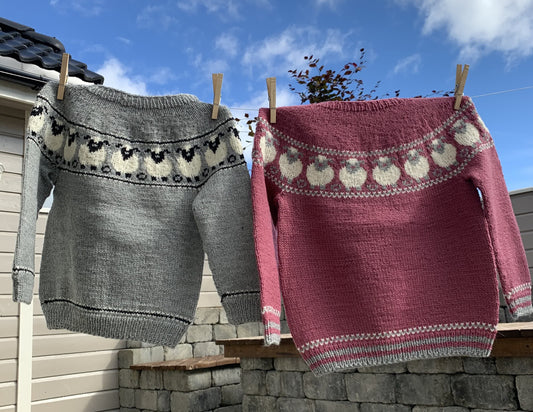 🐑 Happysaugenseren – barnas nye favoritt med sauer på! Str.: (2) 4 (6) 8–10 år