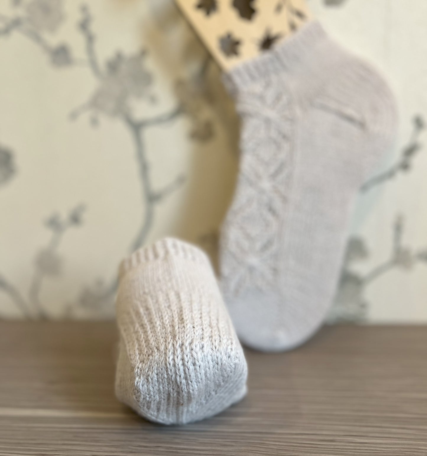 🧶 Viftesokken – stilfull struktur og perfekt passform. Str 37 - 42