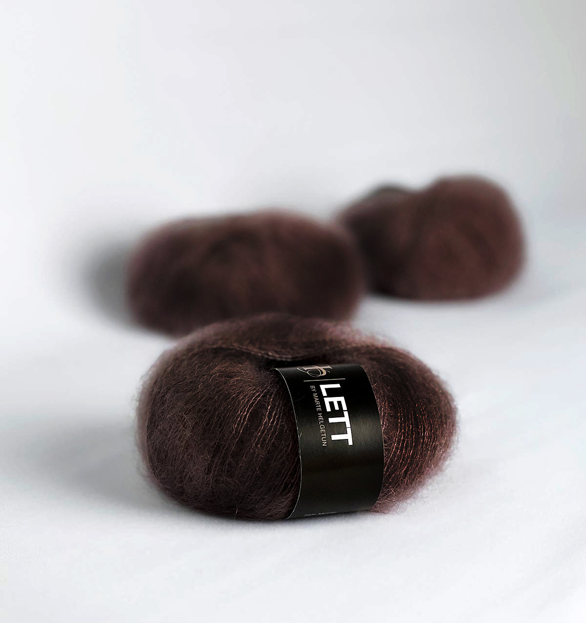 Lett garn mokka 24