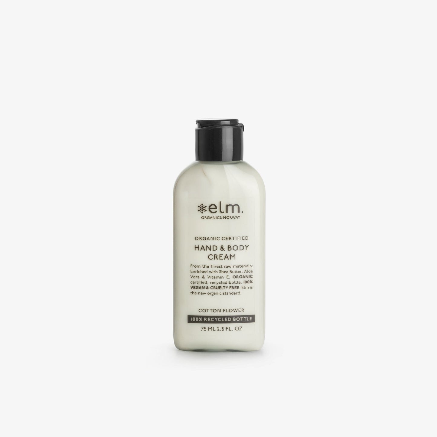 Økologisk Hand & Body Cream - Cotton Flower 75 ml
