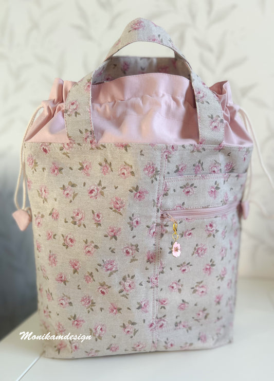 🧵 Sy MonikaMdesigns prosjektveske – praktisk og personlig