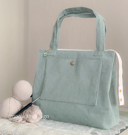 👜 MonikaMdesignveske nr. 2 – en praktisk veske du syr selv