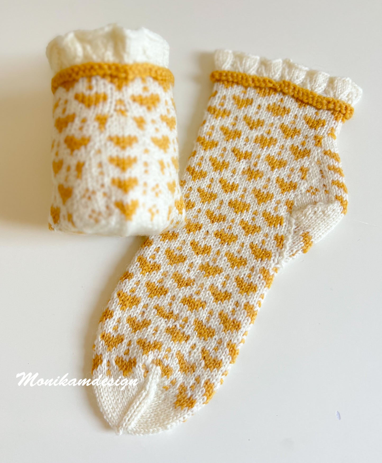 🧦 Hjertesokken til barn – Str. 1–12 år 💕