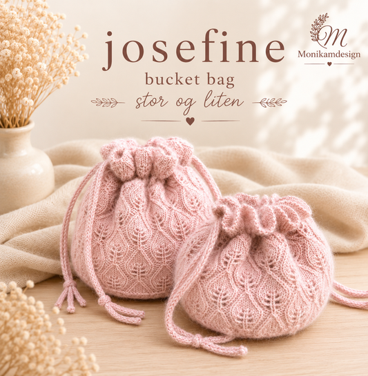 Josefine bucket bag, stor og liten