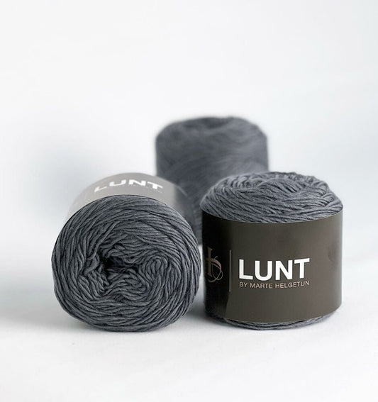 Skifer lunt garn farge 06