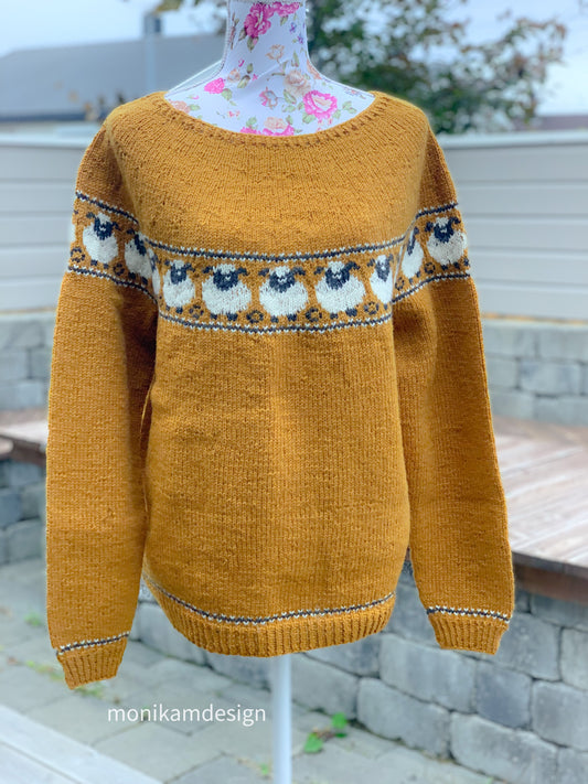 🌟 Happysaugenseren (S–XXL) – ullgenseren som får deg til å smile